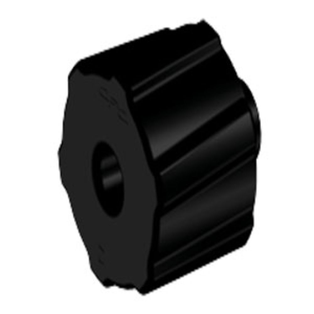LPLUG31 Black Nylon Luer Plug Fittings