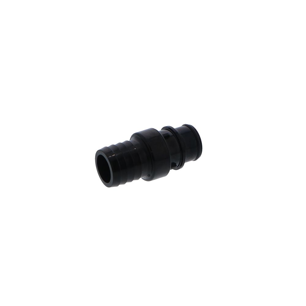 HFCD221257 Valved In-line Hose Barb Coupling Insert 3/4 ID Barb