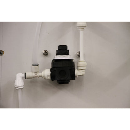 Watts P60 Series Miniature Plastic Water Pressure Regulator - 4 Way - 1/4" FNPT 0-60 psi - Viton Seal