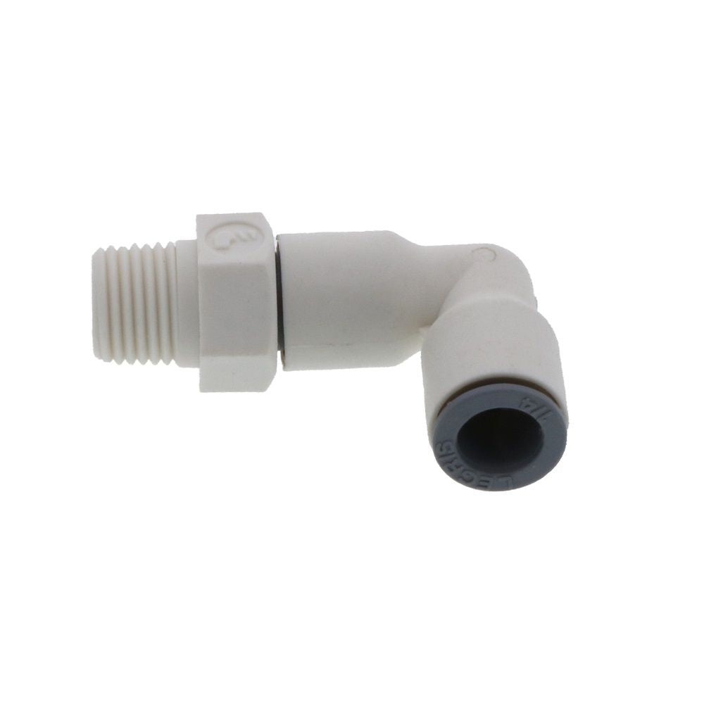 Parker LIQUIfit Swivel Elbow - 1/4 x 1/8 NPTF