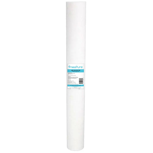 Neo-Pure MB-25195-20 19.5" Polypropylene Sediment Depth Filter 20 mic