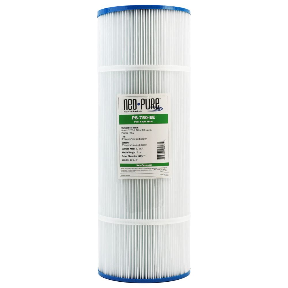 Neo-Pure PS-750-EE Pool and Spa Filter 7" x 19-5/8"