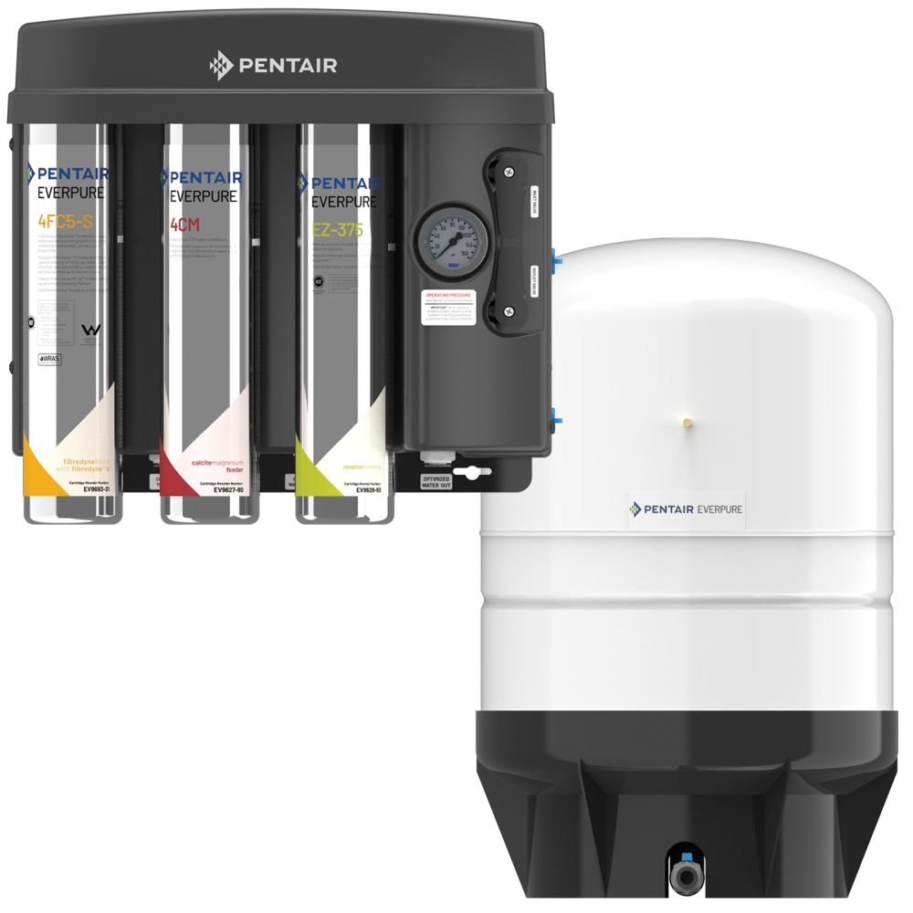 Everpure EV9975-57 EZ-RO System - 375 GPD w/10 Gal Hydropneumatic Tank