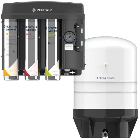 Everpure EV9975-57 EZ-RO System - 375 GPD w/10 Gal Hydropneumatic Tank