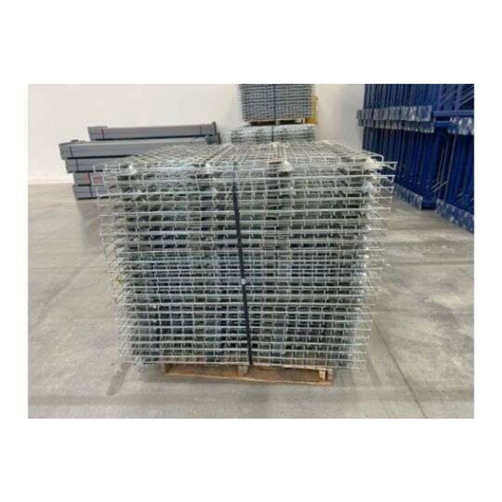 Pallet Rack Wire Deck 48" x 46" 4 channel Flared - Used