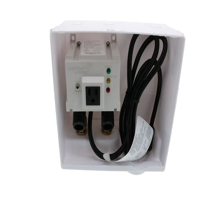 Watts A2CWB-0004649 IntelliFlow Wall Box Washing Machine Water Shut-Off Valve