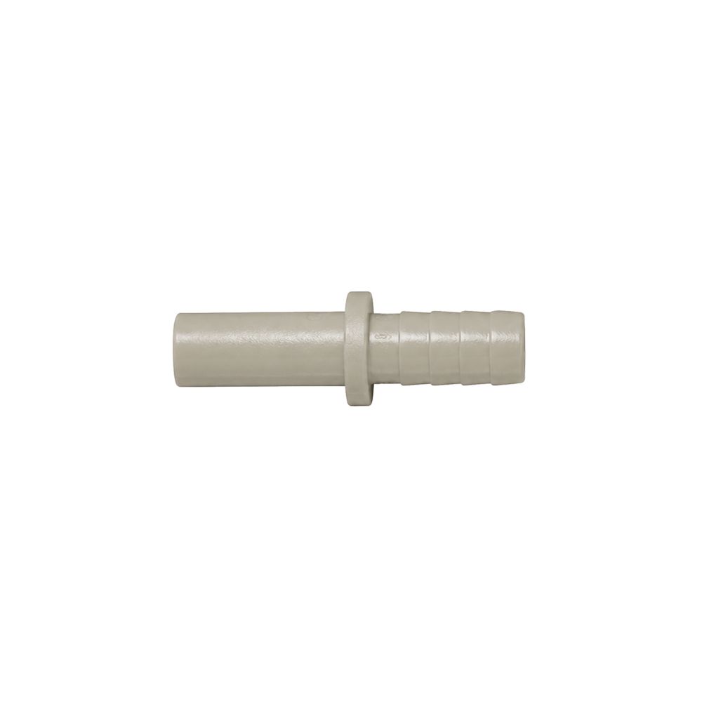 neoFit - Acetal Natural Gray Stem Barb Connector 1/4"stem x 1/4"barb