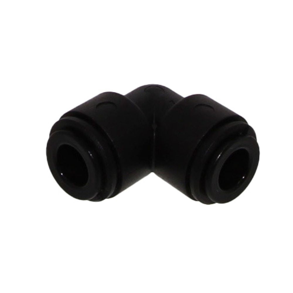 John Guest Union Elbow BLACK ACETAL - 8mm