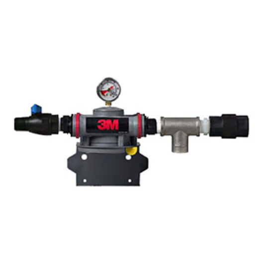 3M Water Filtration DP1 3/4" MNPT Inlet/Outlets, Single Head, Dual Outlets