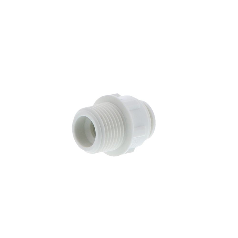 John Guest Male Connector NPTF Polypro  - 1/2 x 1/2 NPTF