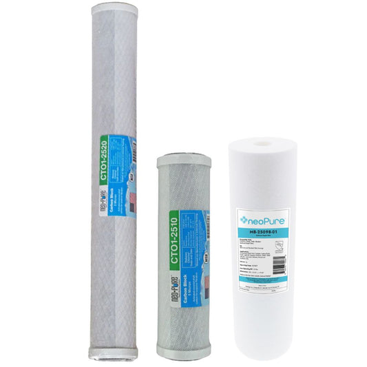 Replacement Pre and Post Filter Kit for Coster H2O Vending Machine Model 1840