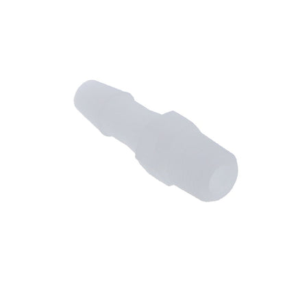 FitQuik PVDF [Kynar] Thread to Tube Straight Fitting - 1/8 NPT to 1/4 ID Barb