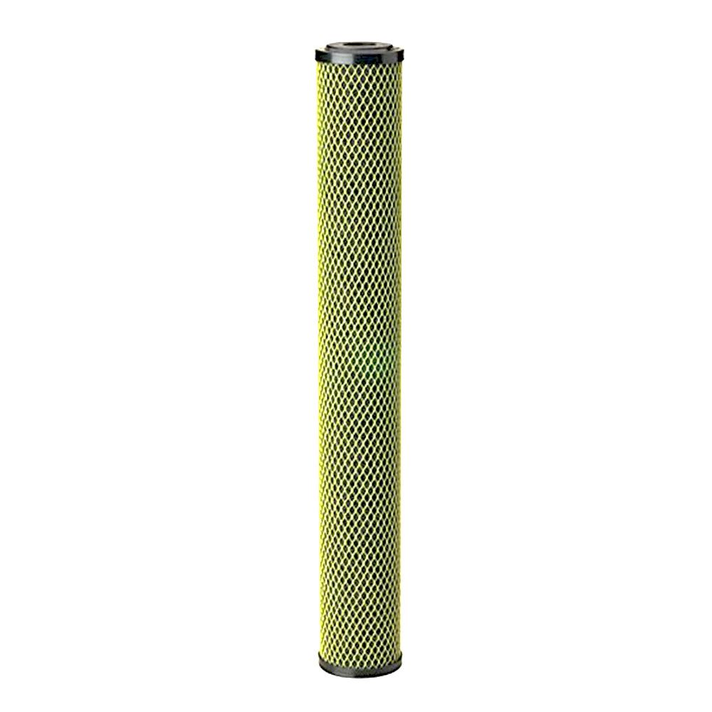 20" Pentek 255669-43 Activated Carbon / Electroplating 7 Mic Cartridge