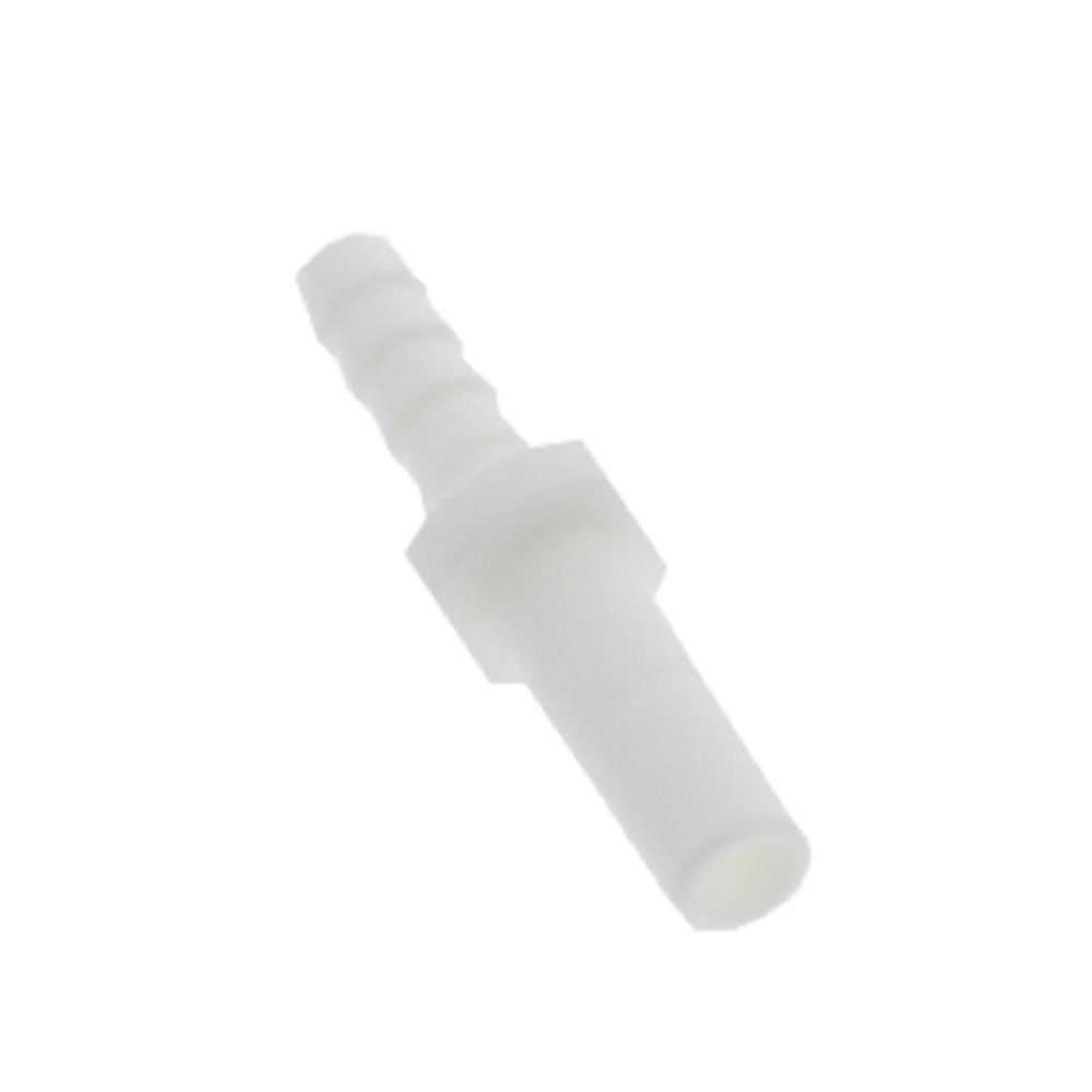 DMfit Stem Barb Straight Connector - 1/4 OD Stem x 3/16 ID Barb