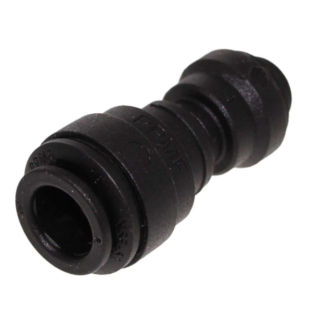 John Guest Reducing Union Black Polypropylene  - 3/8 x 1/4