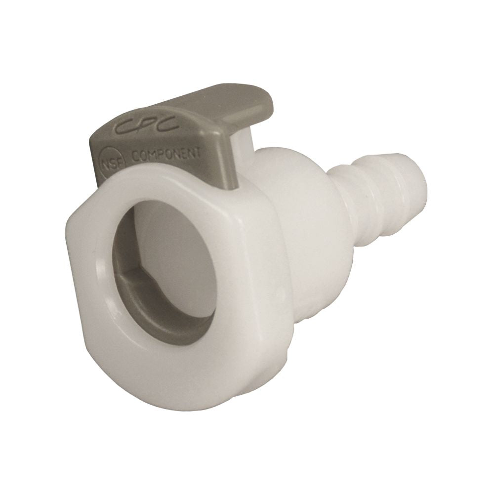 40700 NSF Non-Valved In-Line Hose Barb Coupling Body 1/4 ID Barb
