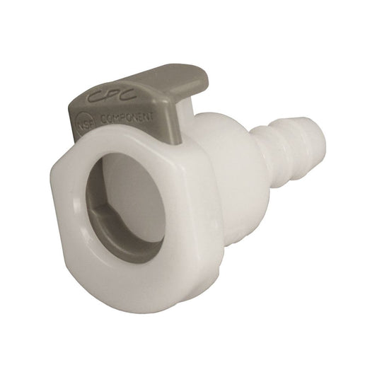 40700 NSF Non-Valved In-Line Hose Barb Coupling Body 1/4 ID Barb