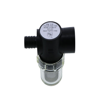SHURflo 255-223 Twist-on Strainer 1/2" Barb Inlet