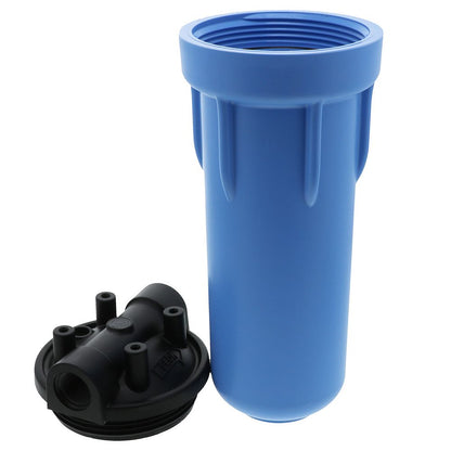 Pentek 150546 10" 3G Standard Filter Housing Black/Blue MB No PR - 3/4" FPT