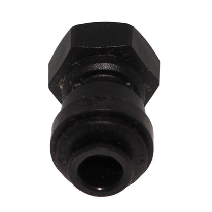 John Guest Female Adapter NPTF Black Polypropylene - 1/4 x 1/8 NPTF