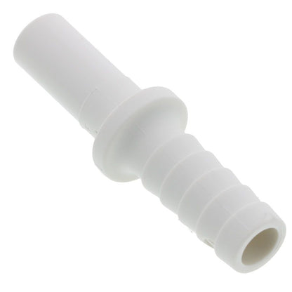 John Guest Polypro Tube to Hose Stem - 3/8 OD Stem x 3/8 ID Barb