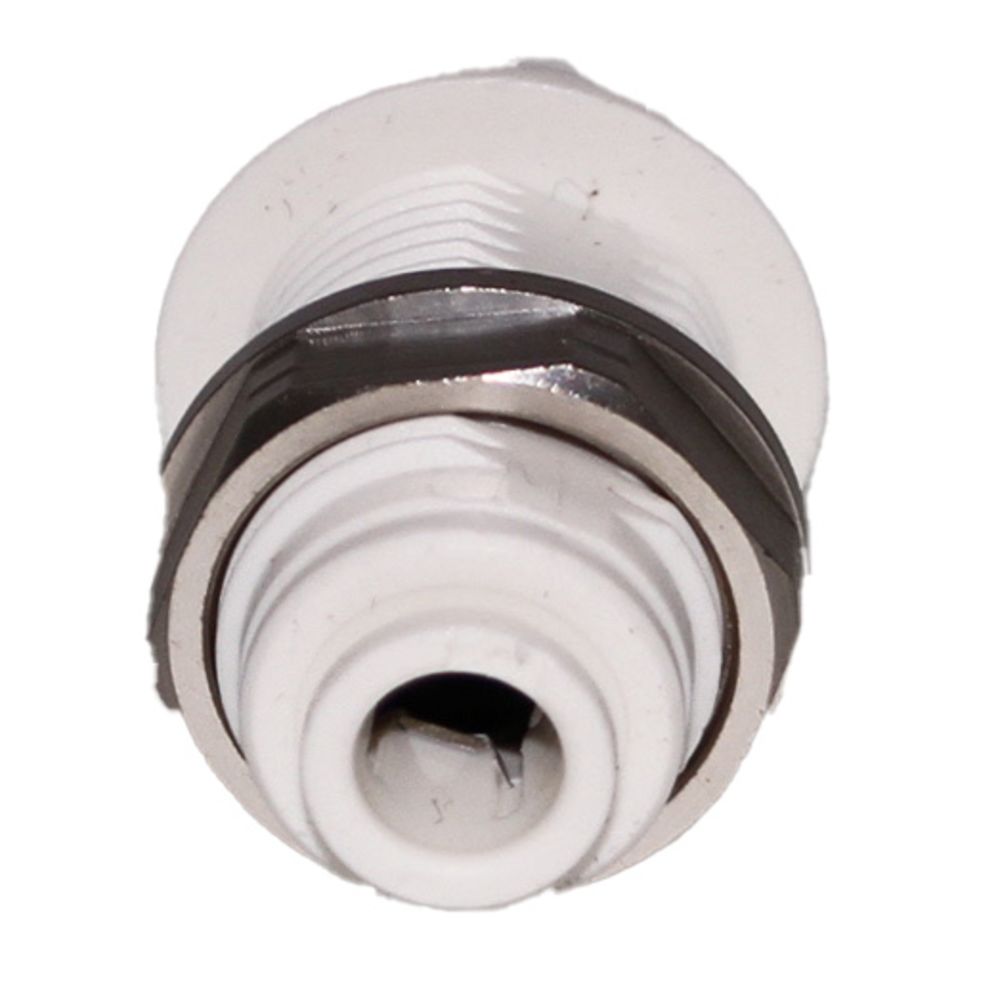 John Guest Reducing Bulkhead Union Polypro - 3/8 x 1/4