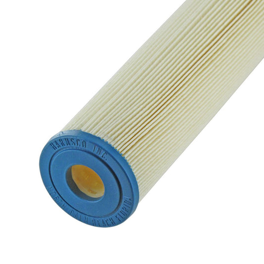 Harmsco® 801-20HT 9-3/4" Premium Hi-Temp Pleated Filter 20 mic