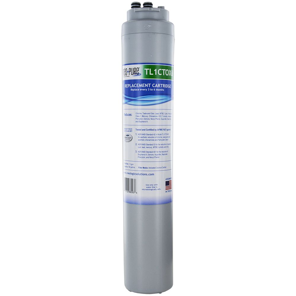 Neo-Pure TL1 Twist Lock Undersink System CTOX6 Replacement Cartridge