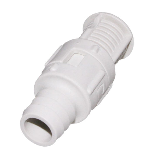 Colder DrumQuik 2479002 Foot Valve 1/2 Hose Barb EPDM O-Ring, Hastelloy C Spring