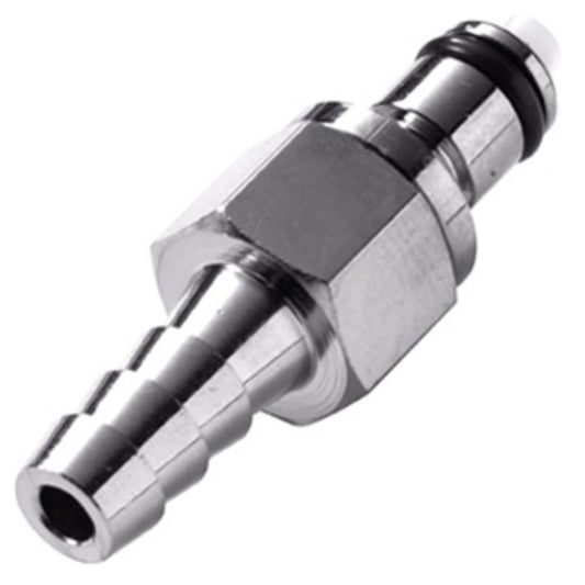 MCD2204 Valved In-Line Hose Barb Coupling Insert 1/4 ID Barb
