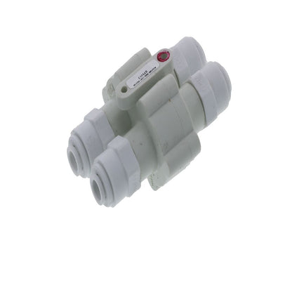ASV-ERP-JG Automatic Shut-off Valve for Permeate Pumps 4 Way 1/4 QC