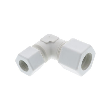 JACO 50-14-10-P-PG Polypropylene Union Elbow 7/8 OD Tube x 5/8 OD Tube