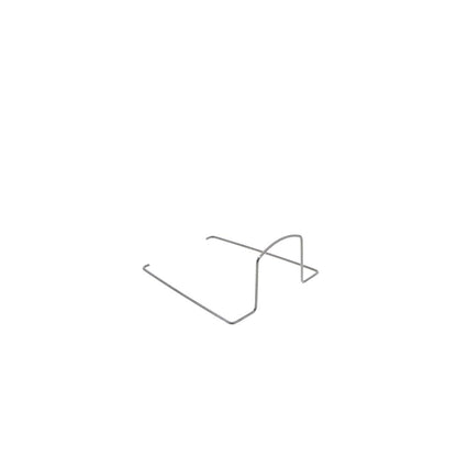 Wire Form [lamp cord retainer]