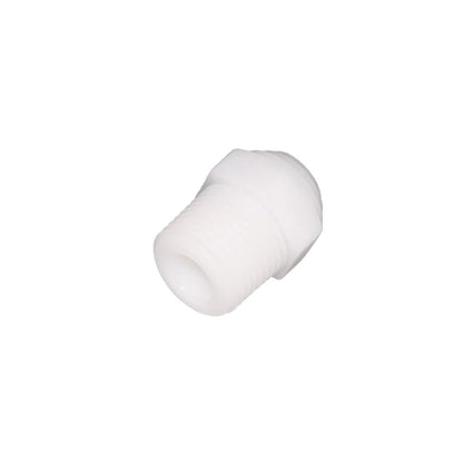 NeoFit - Acetal Natural White Male Connector- 1/2"tube OD x 1/2"NPTF
