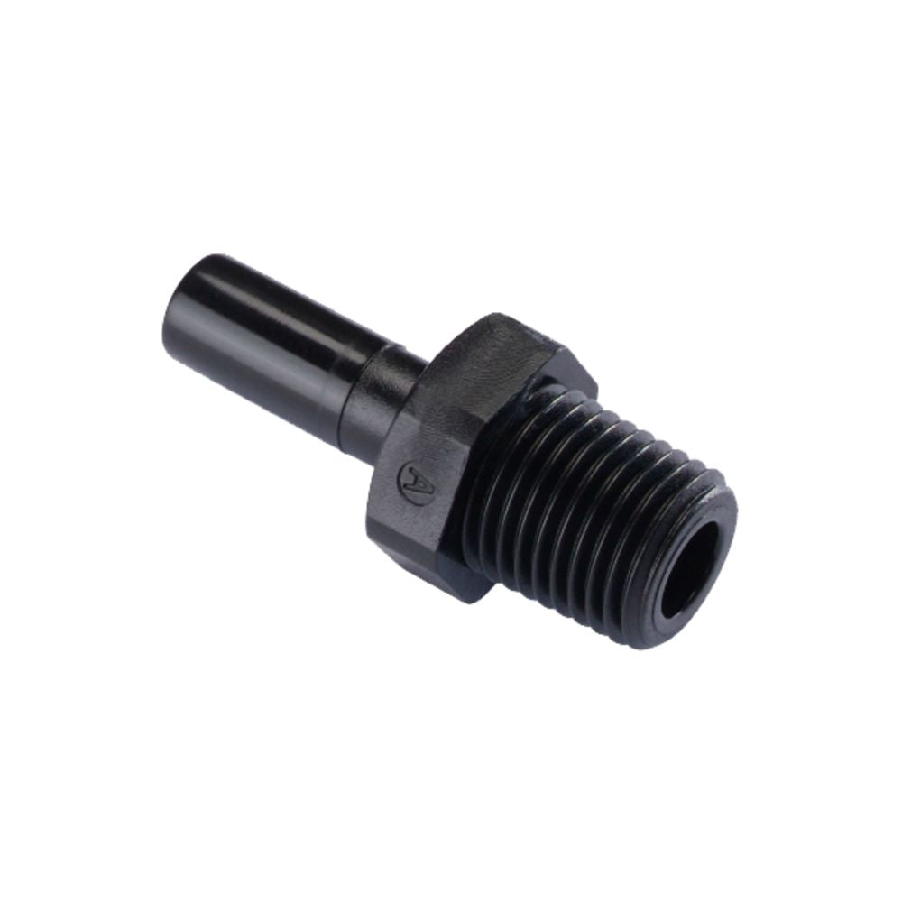 NeoFit - Acetal Black Stem Adapter 8mm stem x 3/8"BSPT