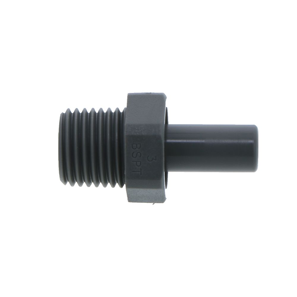 John Guest Stem Adapter BSPT - 5/16 x 1/4  BSPT