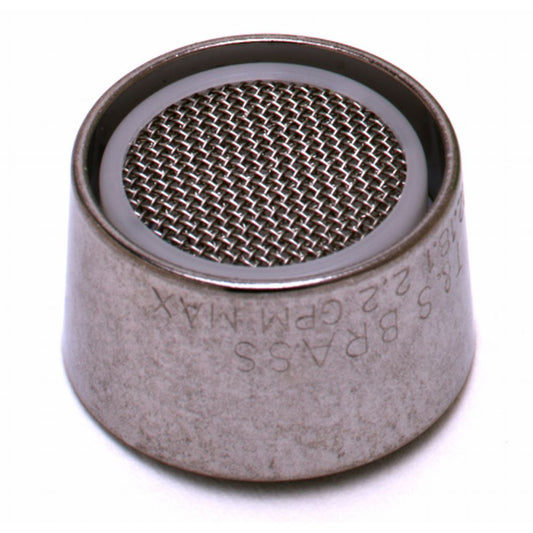 T&S Brass B-0199-01 Series 1 Non-Splash Aerator [55/64"-27 UNF], 2.2 GPM
