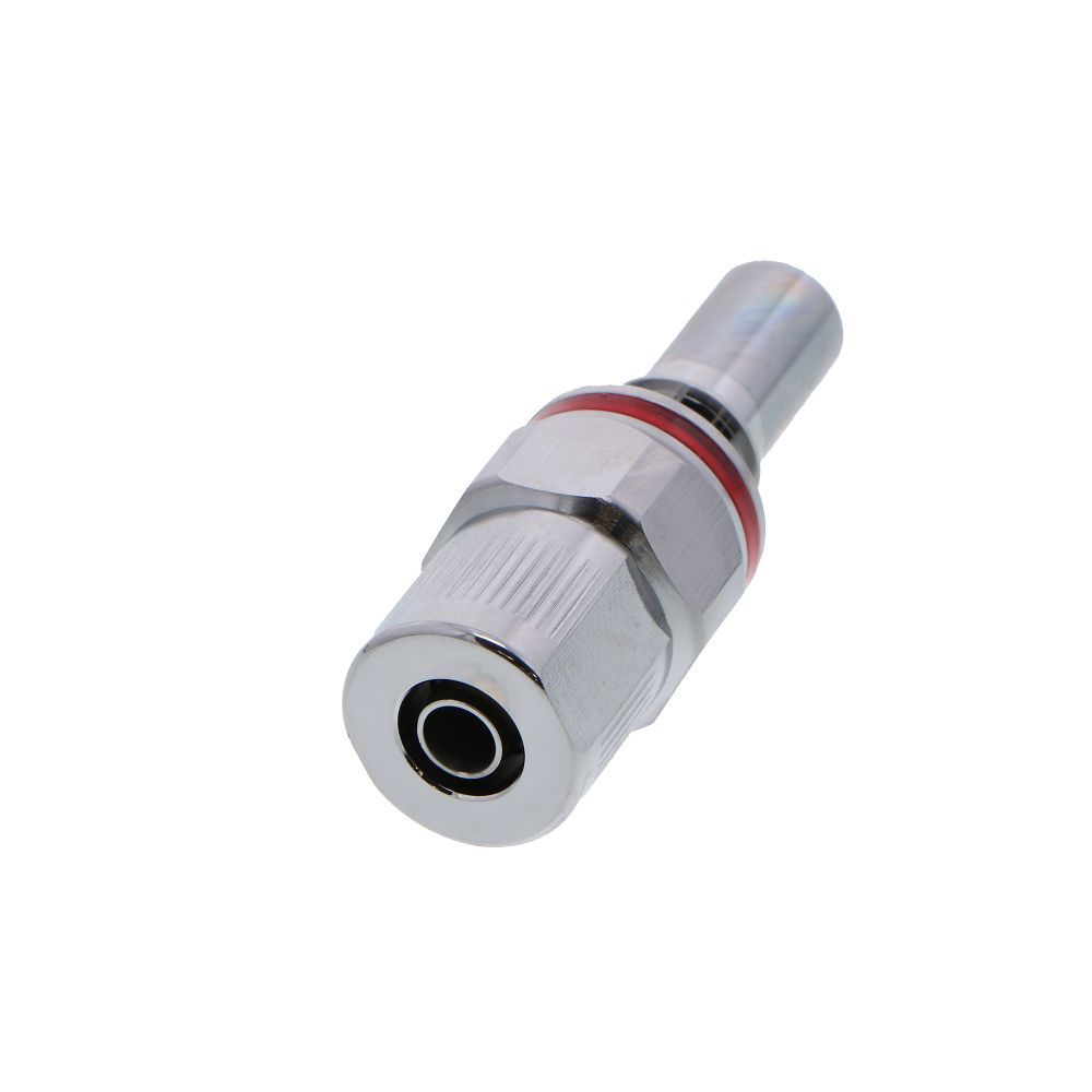 LQ4D20006RED Valved In-Line 3/8" PTF Liquid Cooling Coupling Insert Warm Red