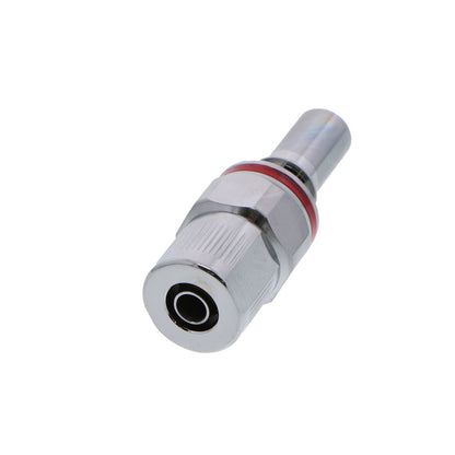 LQ4D20006RED Valved In-Line 3/8" PTF Liquid Cooling Coupling Insert Warm Red
