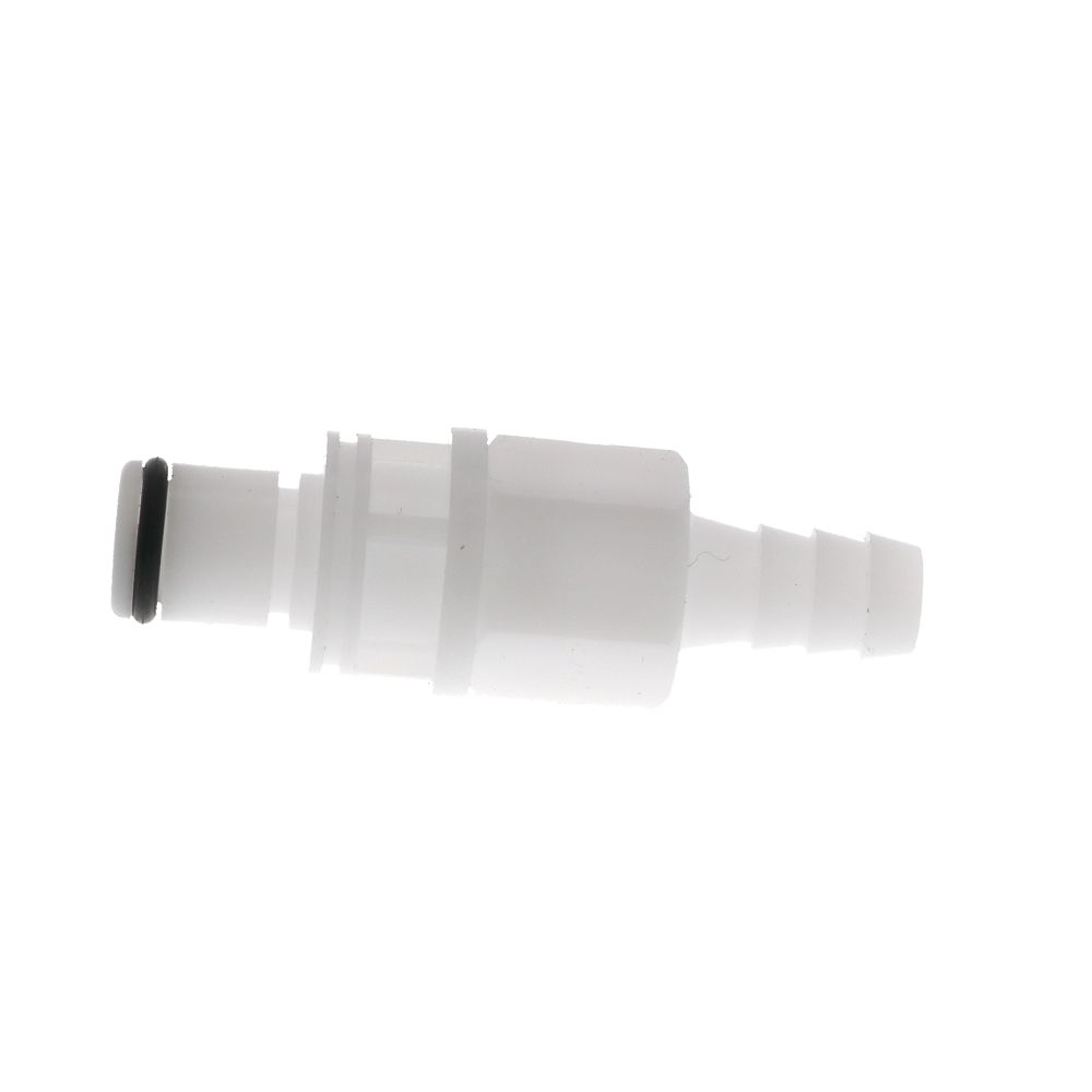 PLM22005 Multi-Mount Non-Valved Hose Barb Coupling Insert - 5/16 ID Barb Acetal