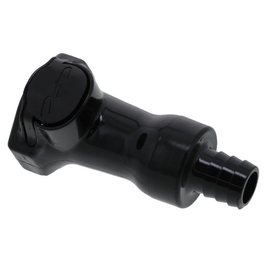 HFCD171057 Valved In-Line Hose Barb Coupling Body 5/8 ID Barb