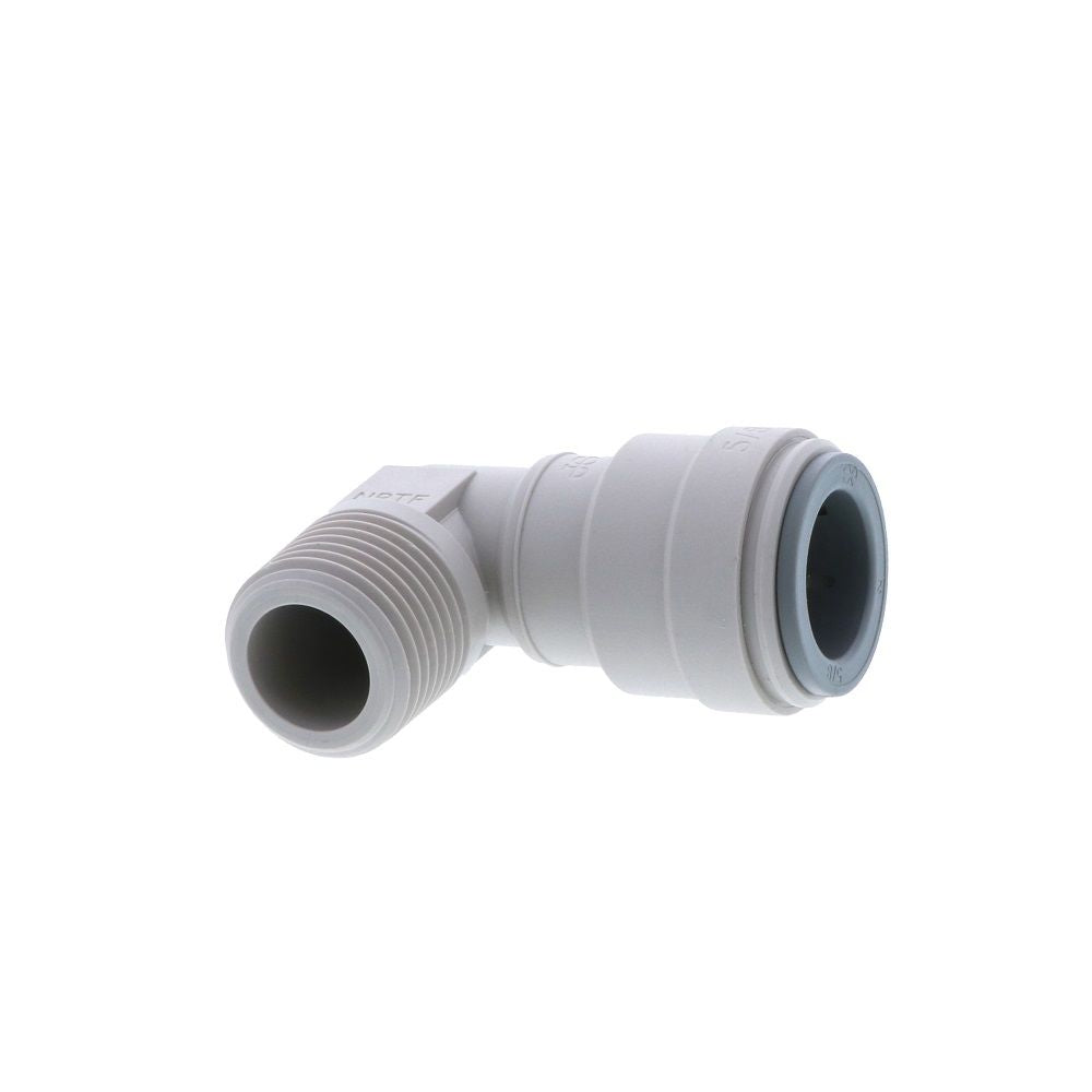 John Guest Fixed Elbow NPTF - 5/8 x 1/2  NPTF