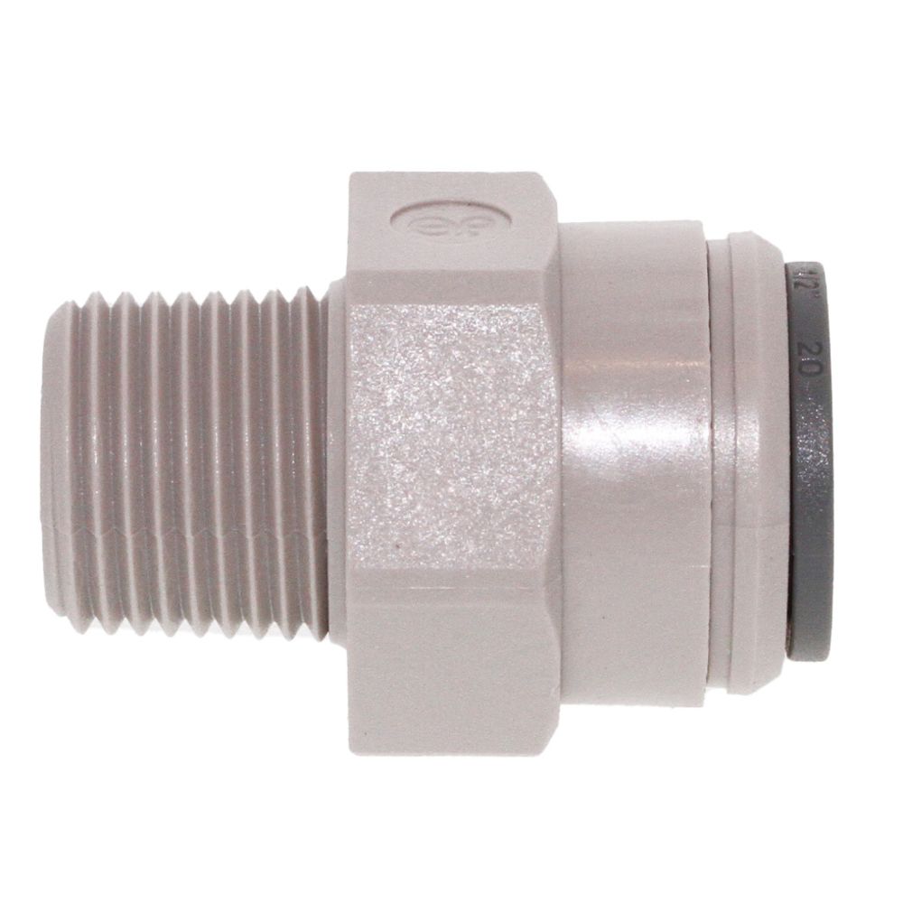 John Guest Male Connector NPTF - 1/2 x 1/2  NPTF