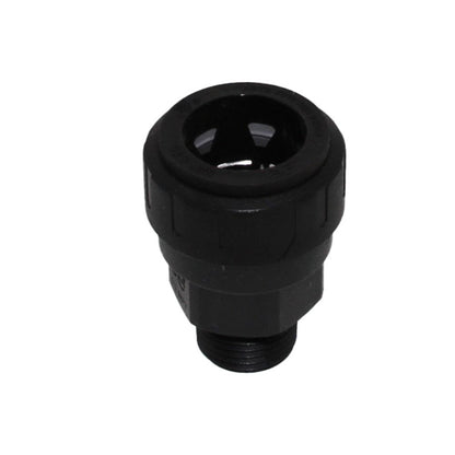 John Guest Black Male Connector - 1 CTS x 1 NPT