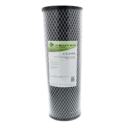 Pentek 155651-43 C1-20BB Carbon Impregnated Cellulose 5 mic filter