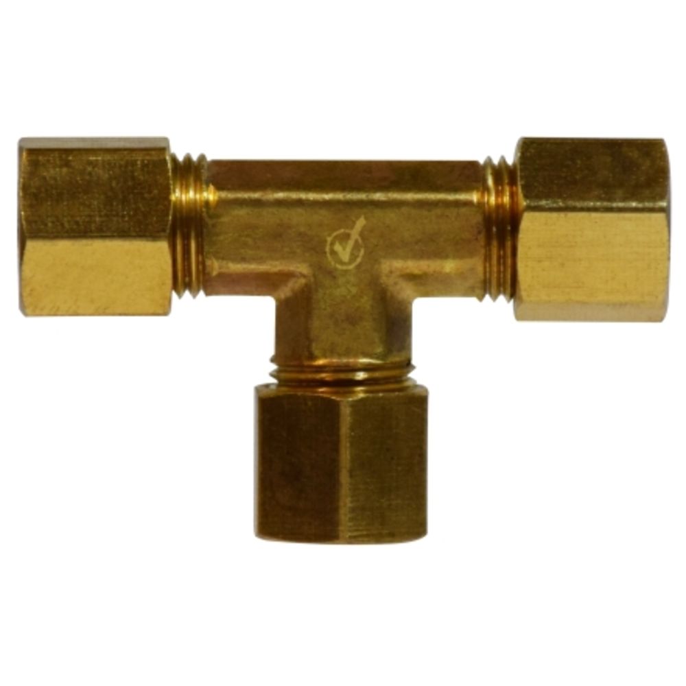 Lead-Free Brass Tee 1/2"