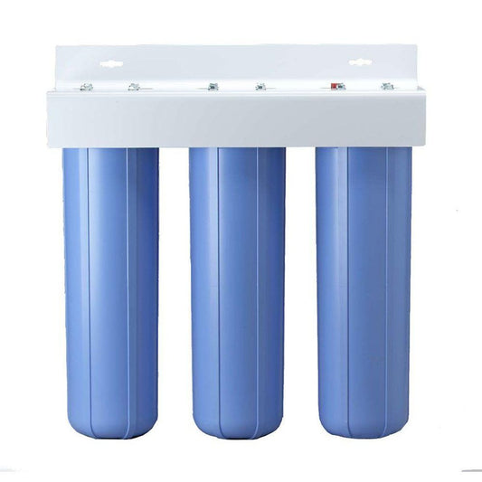 20" Big Flow Triple Series DIY Filter Housing Kit FPT