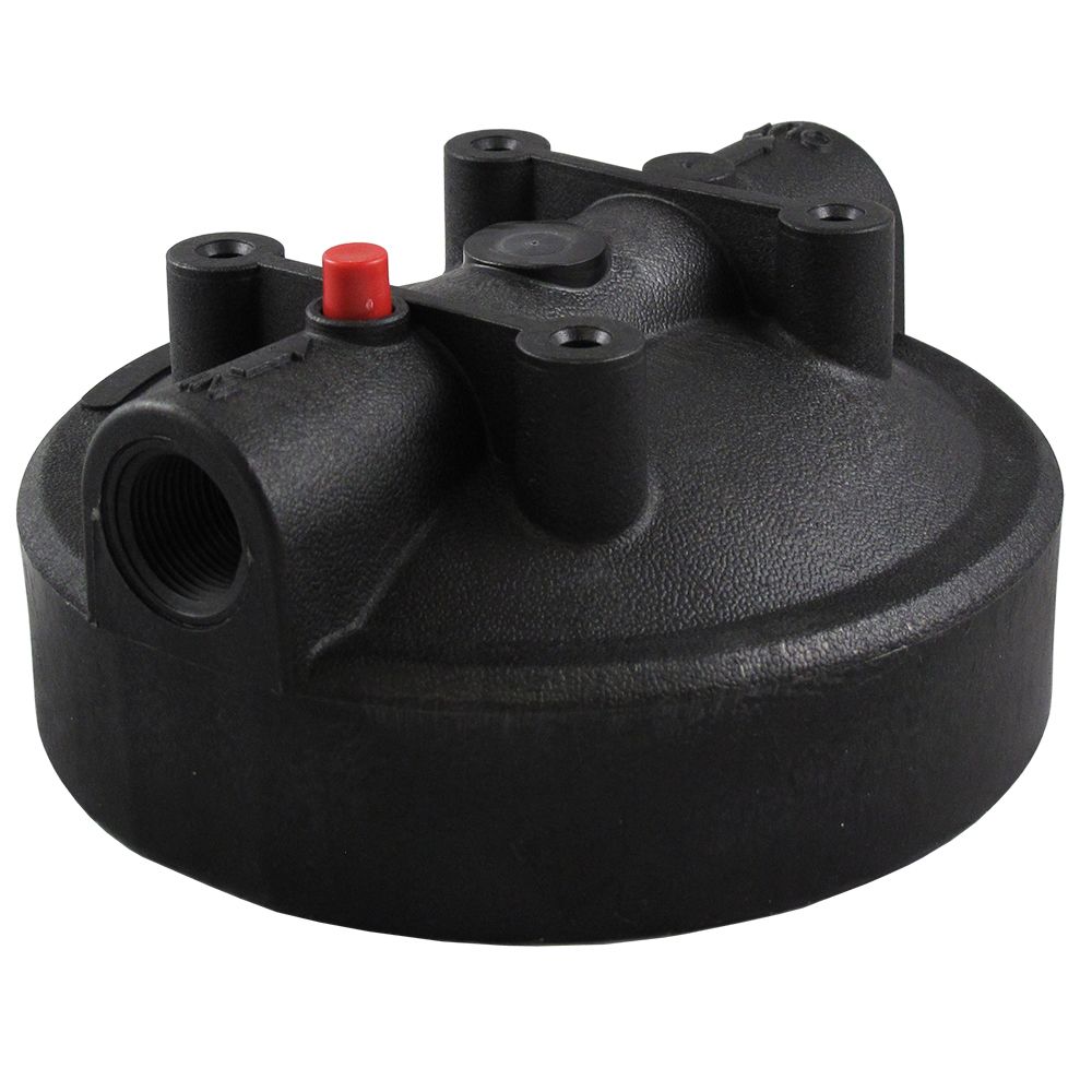 Pentek Black HFPP Cap w/ PR for Big Blue Housings