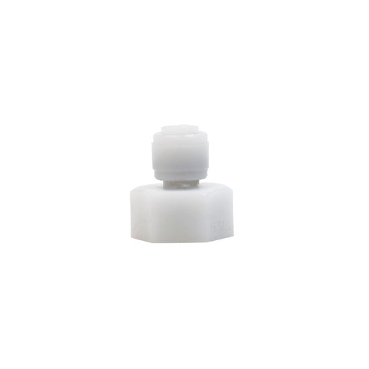 NeoFit - Polypropylene Natural White Female Adapter- Cone Type- 3/8"tube OD x 7/16-24 UNS