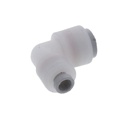 Kynar PVDF Male  Elbow Swivel - 3/8 x 1/8 NPTF